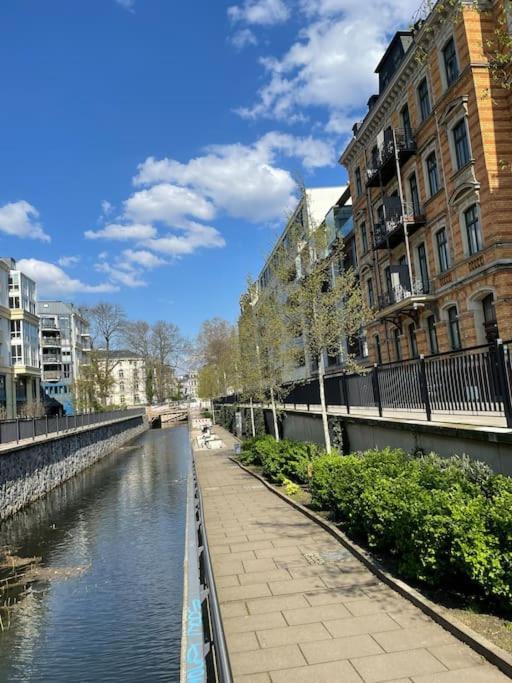 Innenstadt Refugium In Ruhiger Wasserlage+Balkon Leipzig Eksteriør bilde